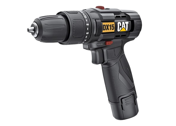 מברגה מקדחה רוטטת  1X2.0AH 12V בקופסת קרטון DX15 CAT