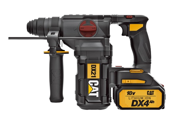 פטישון נטען  18V BL + סוללות DX21 CAT 2X4.0AH